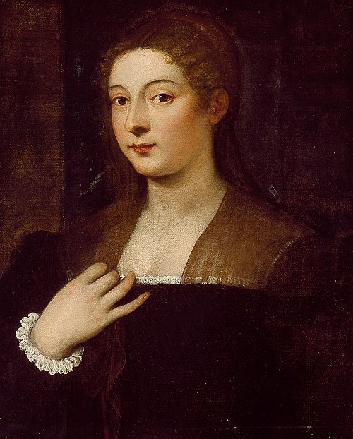 Portrait of a Lady, 1545, Titien