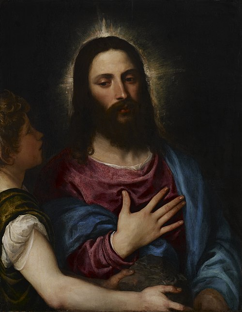 The Temptation of Christ, 1520, Titien