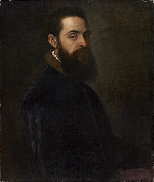 Portrait of Antonio Anselmi, 1550, Titien