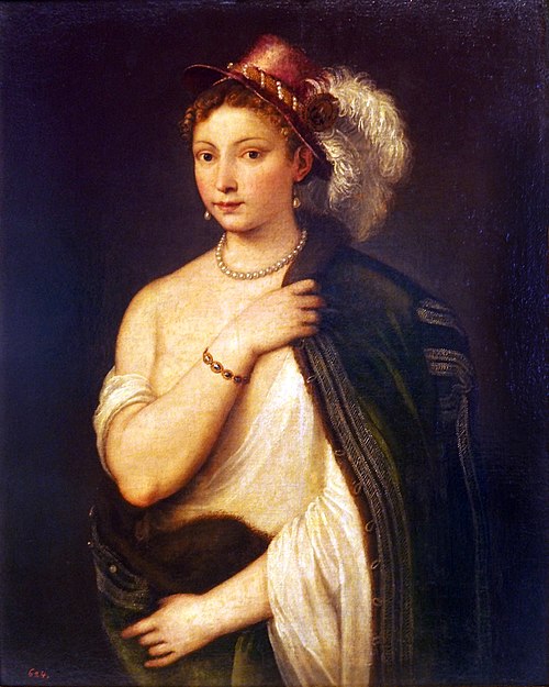 Portrait of a Young Woman, 1536, Titien