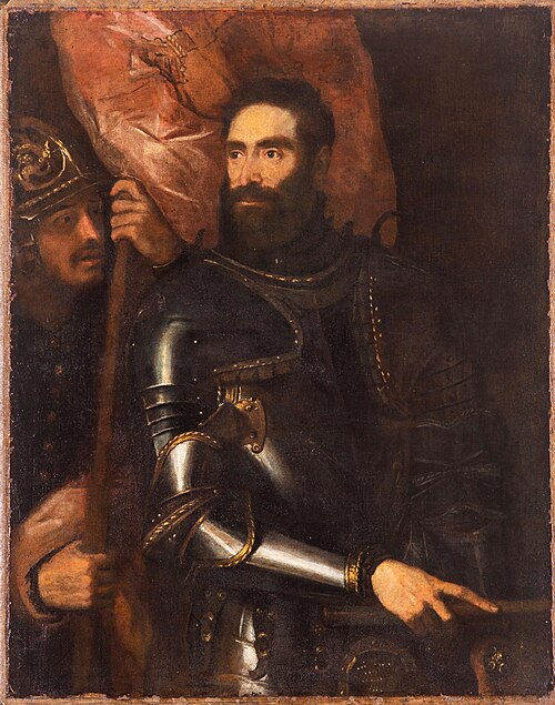 Portrait of Pier Luigi Farnese, 1546, Titian