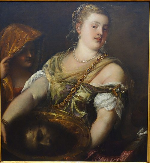 Salomé avec la tête Jean-Baptiste, 1565, Titien