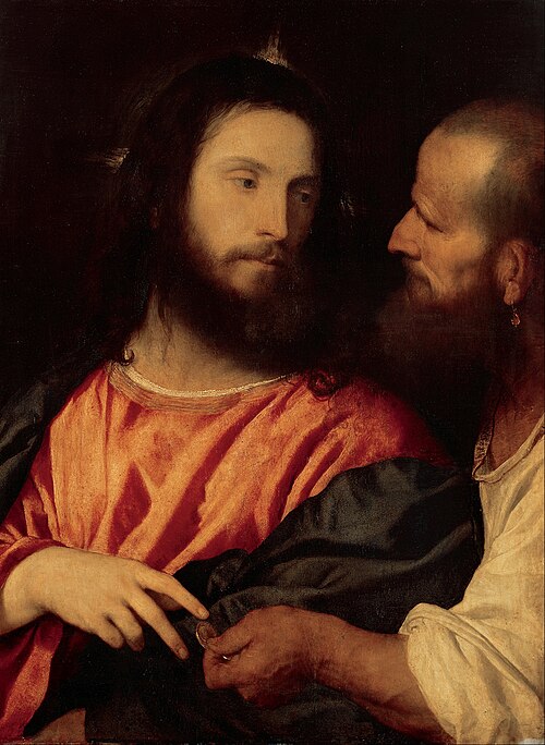 Le Christ au denier, 1516, Titien