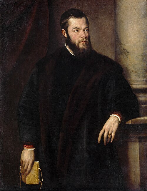 portrait d'homme, 1540, Titien