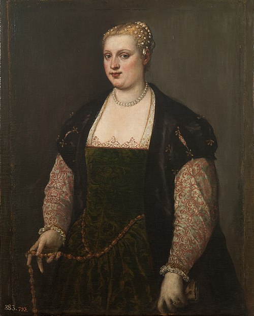 Portrait de femme, 1560, Titien