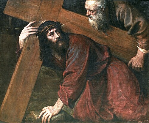 Christ on the Way to Calvary, 1560, Titien