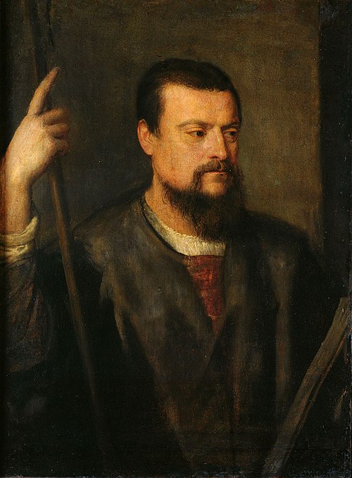 Portrait of the Orator Francesco Filetto, 1538, Titien