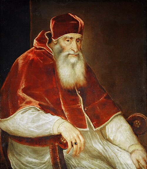 Pape Paul III Farnese (1468-1549), 1540, Titien