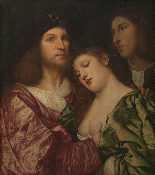 The Lovers, 1510, Titien