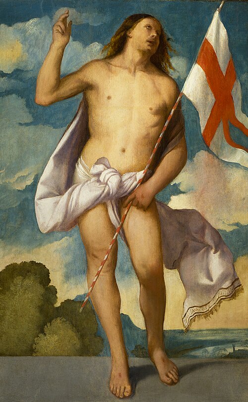 Christ ressuscité, 1511, Titien