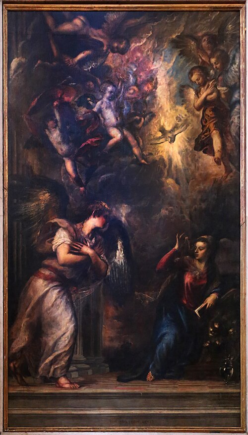 Annonciation, 1564, Titien