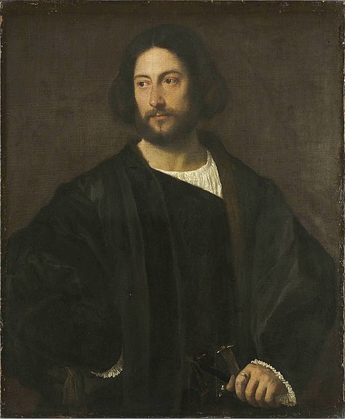 Portrait d'un gentilhomme, 1520, Titien