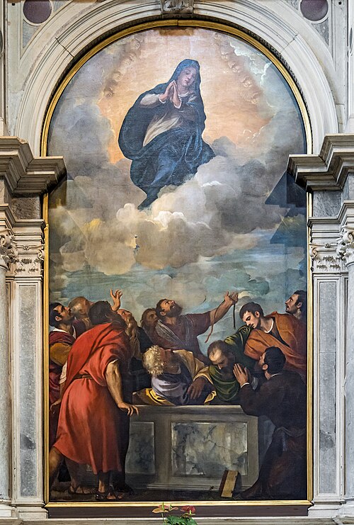 L'Assomption de la Vierge, 1535, Titien