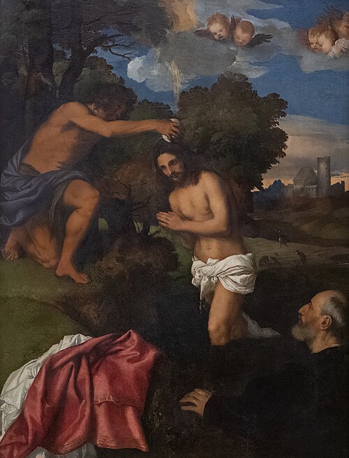 Le Baptême du Christ, 1511, Titien