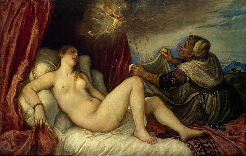 Danaé, 1554, Titien