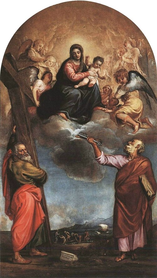 Serravalle Altarpiece, 1543, Titien