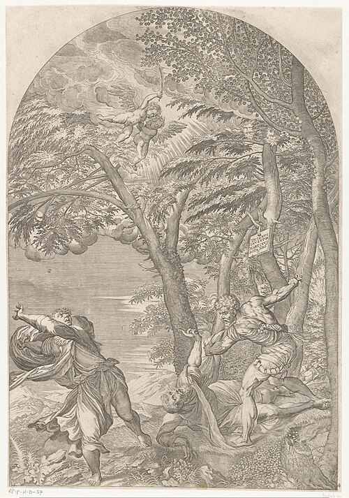 The Assassination of Saint Peter Martyr, 1528, Titien