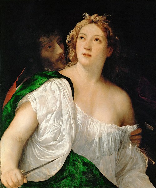 Tarquin et Lucrèce, 1515, Titien