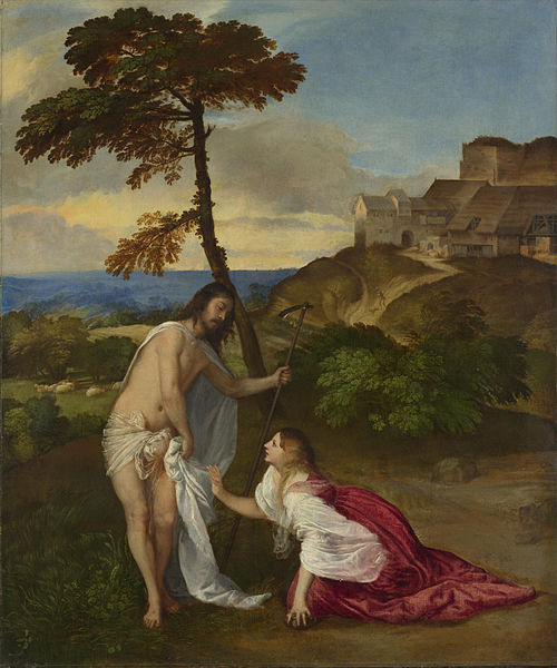 Noli me tangere, 1514, Titian