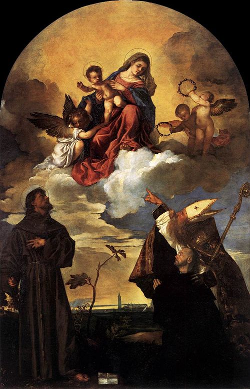 Gozzi Altarpiece, 1520, Titien