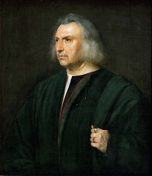 The physician Gian Giacomo Bartolotti da Parma, 1516, Titian