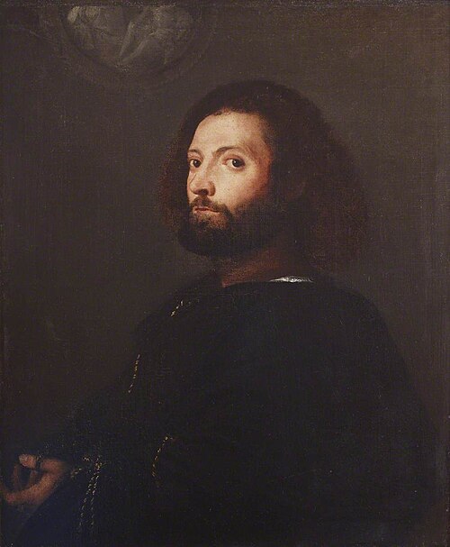 Portrait d'un homme, 1512, Titien