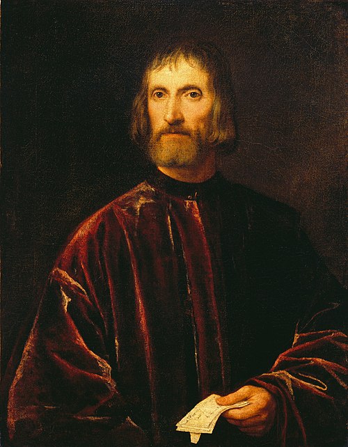 Portrait of Andrea dei Franceschi, 1532, Titian