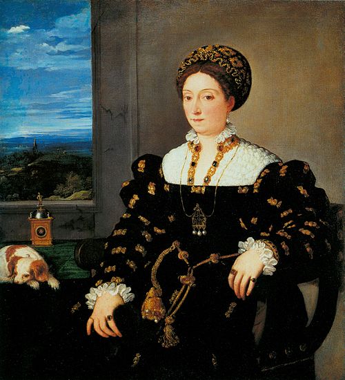 Portrait of Eleonora Gonzaga, 1537, Titian