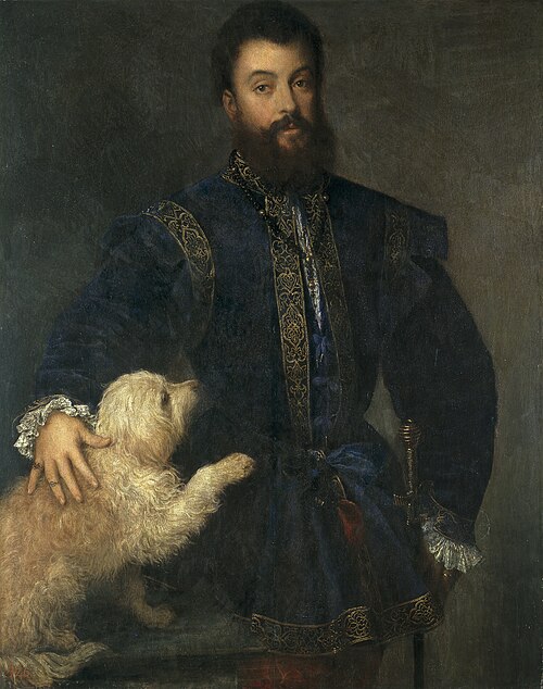 Portrait of Federico II Gonzaga, 1529, Titian