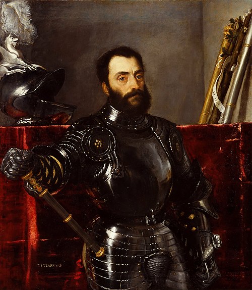 Portrait of Francesco Maria della Rovere, 1537, Titian