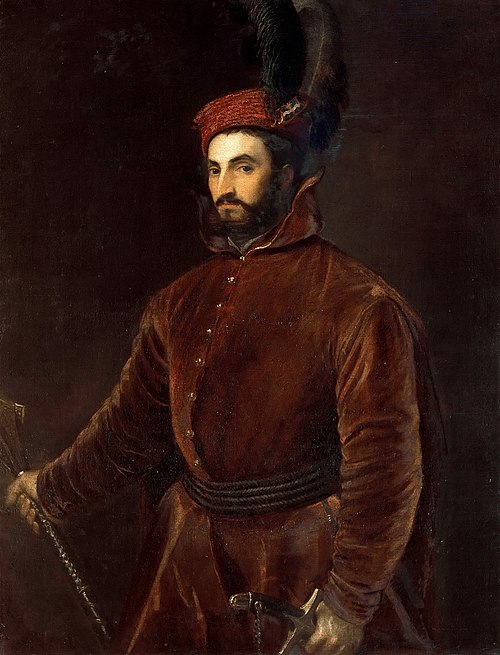 Portrait d'Hippolyte de Médicis, 1532, Titien