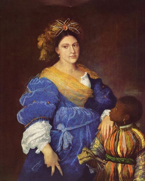Portrait of Laura Dianti, 1520, Titian