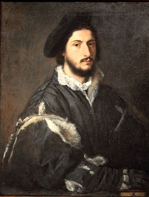 Portrait de Vincenzo Mosti, 1520, Titien