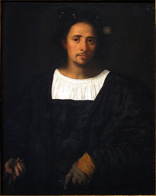 Portrait d'homme, 1518, Titien