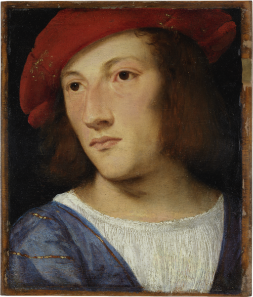 Portrait d'un jeune homme., 1510, Titien