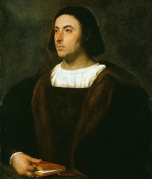 Portrait of Jacopo Sannazaro, 1518, Titian