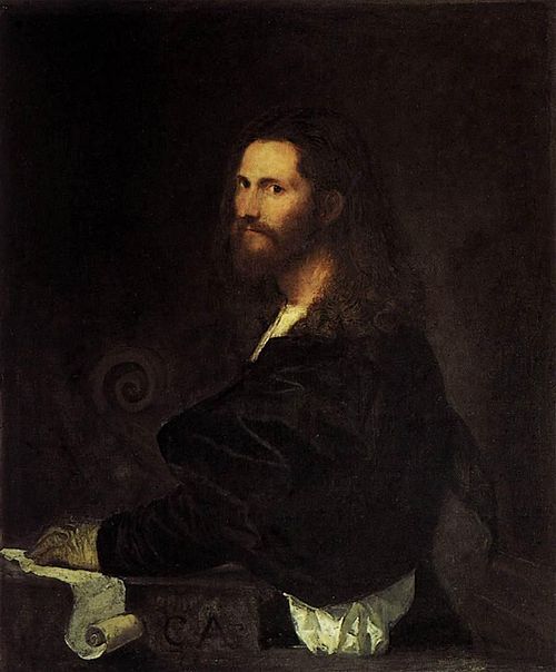 Portrait de musicien, 1517, Titien