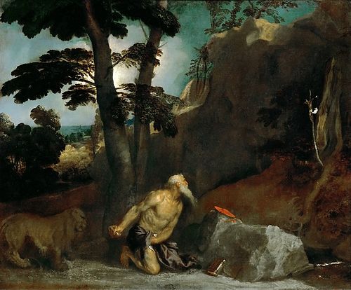 St. Jerome in Penitence, 1531, Titian