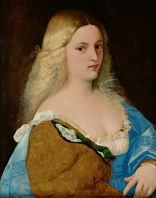 Violante, 1515, Titian