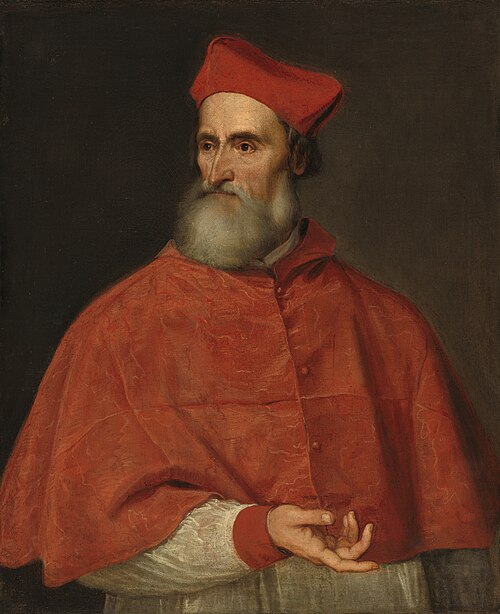 Portrait of Cardinal Pietro Bembo, 1539, Titian