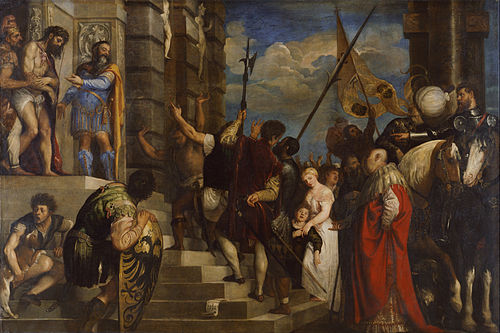 Ecce Homo, 1543, Titian