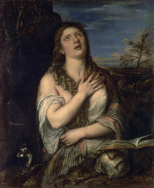Penitent Magdalene, 1563, Titian