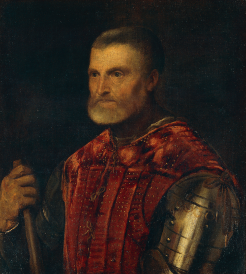 Man in Armour, 1530, Titien