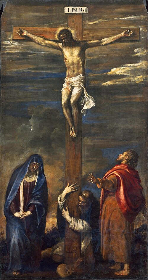 Crucifixion, 1558, Titien
