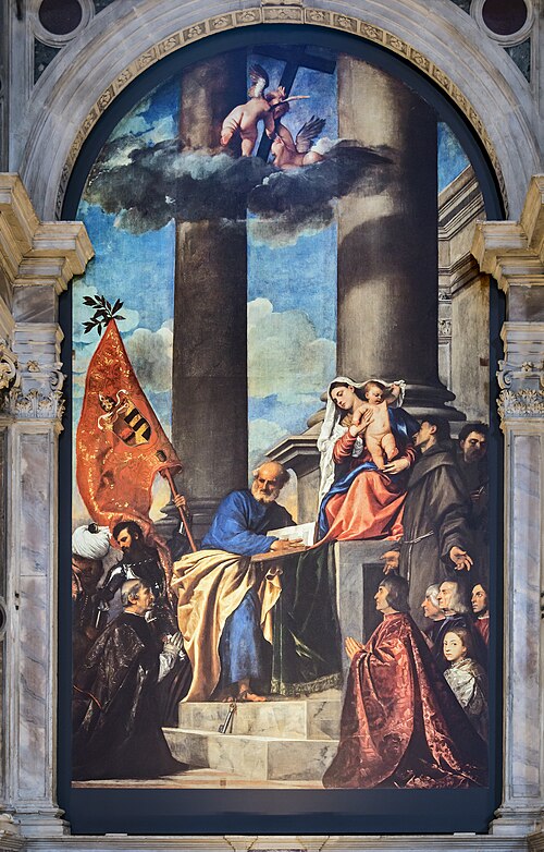 Pesaro Madonna, 1522, Titian