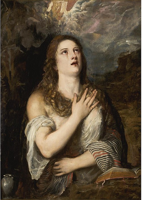 Penitent Magdalene, 1575, Titian