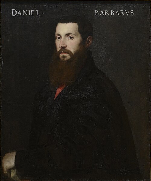 Daniele Barbaro, 1545, Titian