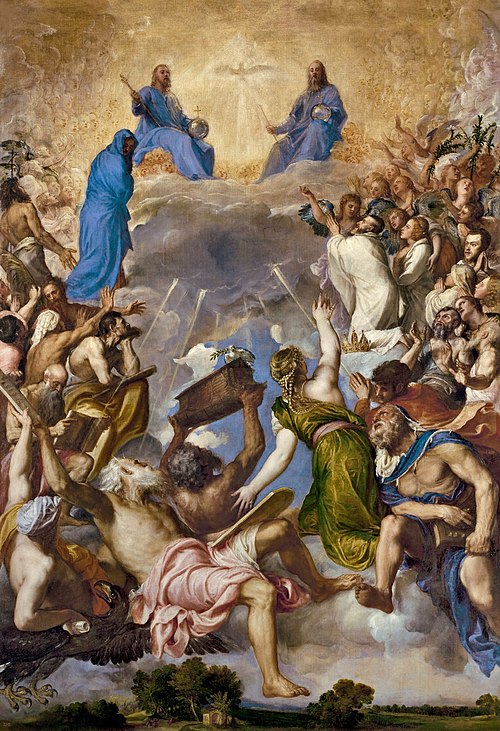 La Gloria, 1552, Titian