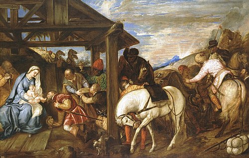 The Adoration of the Magi, 1531, Titian