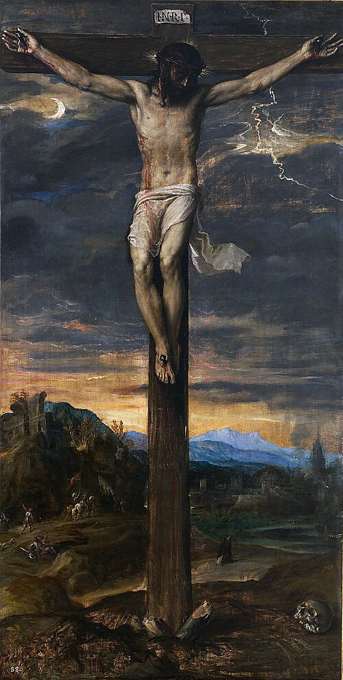 Crucifixion, 1565, Titien